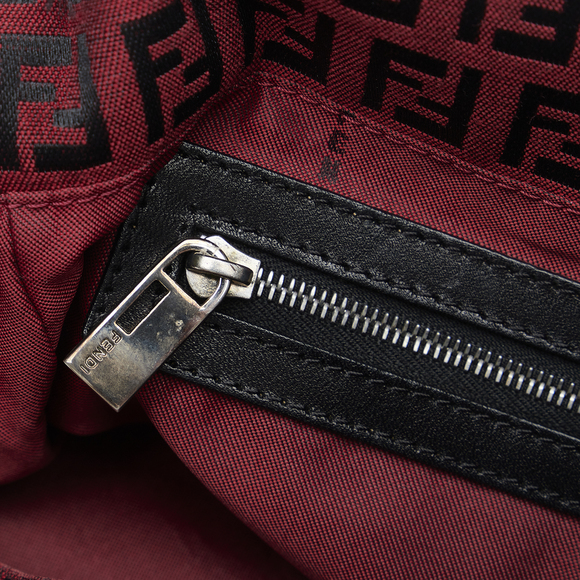 FENDI Zucchino Mamma Forever Shoulder Bag - Picture 8 of 12